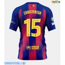 Camisa de time de futebol Barcelona Andreas Christensen #15 Replicas 1º Equipamento 2025-26 Manga Curta